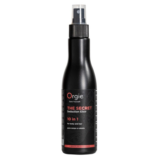 Secret Seduction Elixir 10 in 1 is a moisturising spray lotion enriched with Argan Oil, PantheNol and Coconut Oil that enhanc