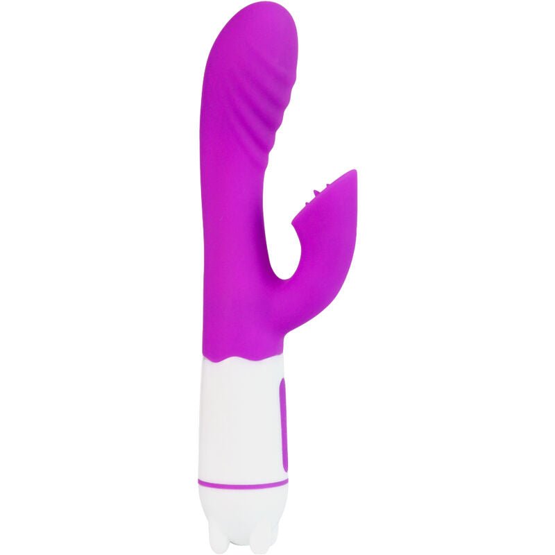 ARMONY - VIBRADOR E ESTIMULADOR HAPPY COM LÍNGUA RECARREGÁVEL VIOLETA - Infernum Store