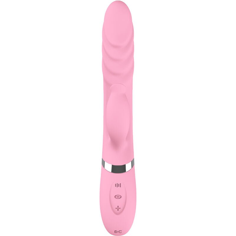 ARMONY - VIBRADOR E THRUSTING COM LÍNGUA DE EFEITO DE CALOR ROSA - Infernum Store