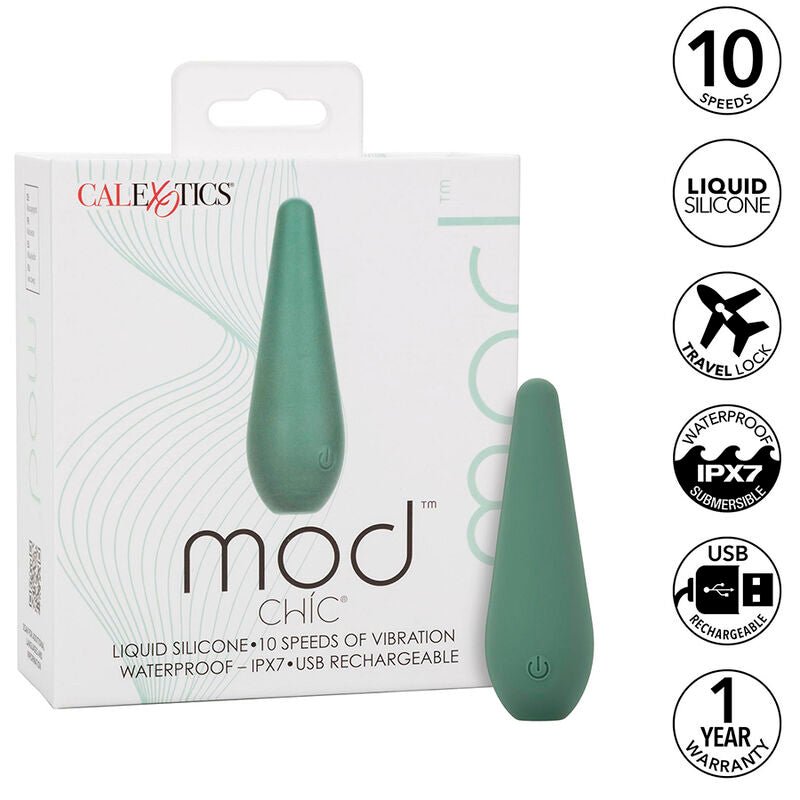 CALEXOTICS - ESTIMULADOR MOD CHIC VERDE - Infernum Store