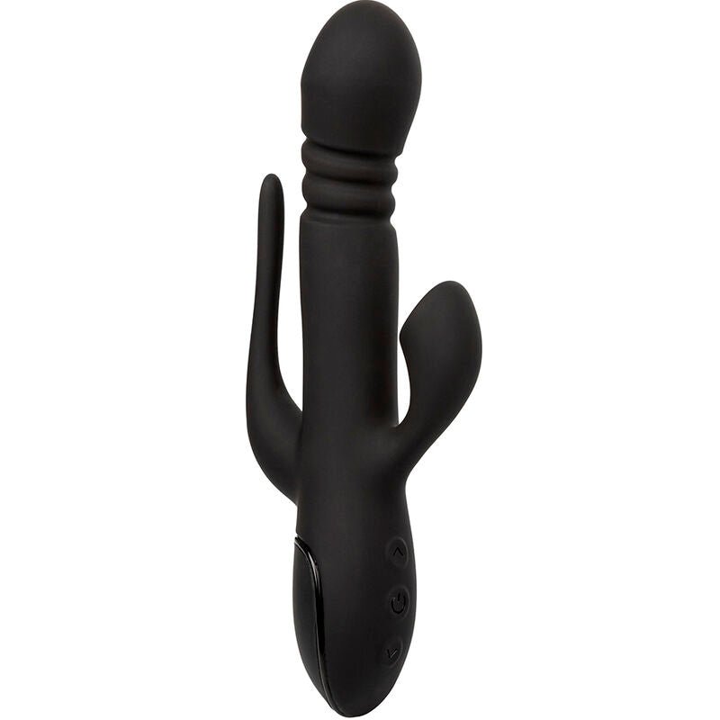 CALEXOTICS - VIBRADOR TRIPLO EUPHORIA PRETO - Infernum Store