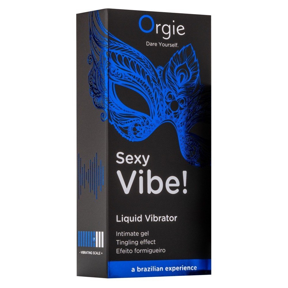 GEL COM VIBRAÇÃO LIQUID VIBRATOR 15ML ORGIE - Infernum Store