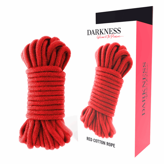DARKNESS - CORDA JAPONESA 10 M VERMELHO - Infernum Store