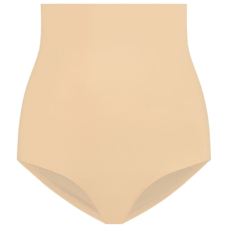 BYE-BRA - CINTO SEM EMENDA ESTILO PANTIES BEIGE TAMANHO XL