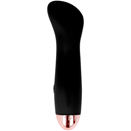 DOLCE VITA - RECHARGEABLE VIBRATOR ONE BLACK 7 SPEED - Infernum Store
