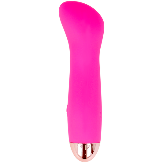 DOLCE VITA - RECHARGEABLE VIBRATOR ONE PINK 7 SPEED - Infernum Store