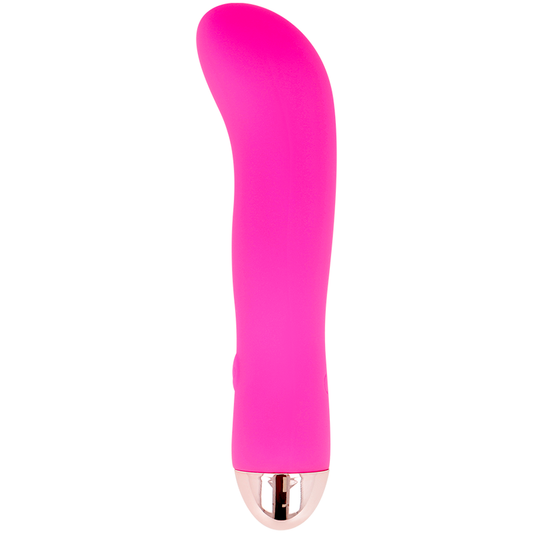 DOLCE VITA - RECHARGEABLE VIBRATOR TWO PINK 7 SPEEDS - Infernum Store