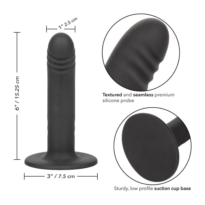 CALEXOTICS - BOUNDLESS DILDO 15.25 CM COMPATÍVEL COM ARNÊS - Infernum Store
