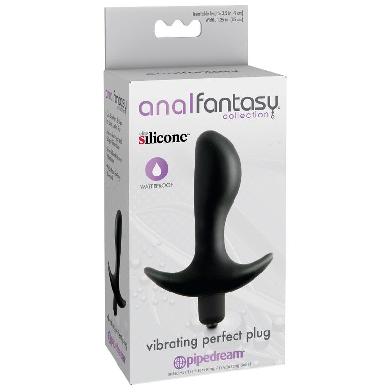 ANAL FANTASY - PLUG PERFEITO VIBRADOR - Infernum Store