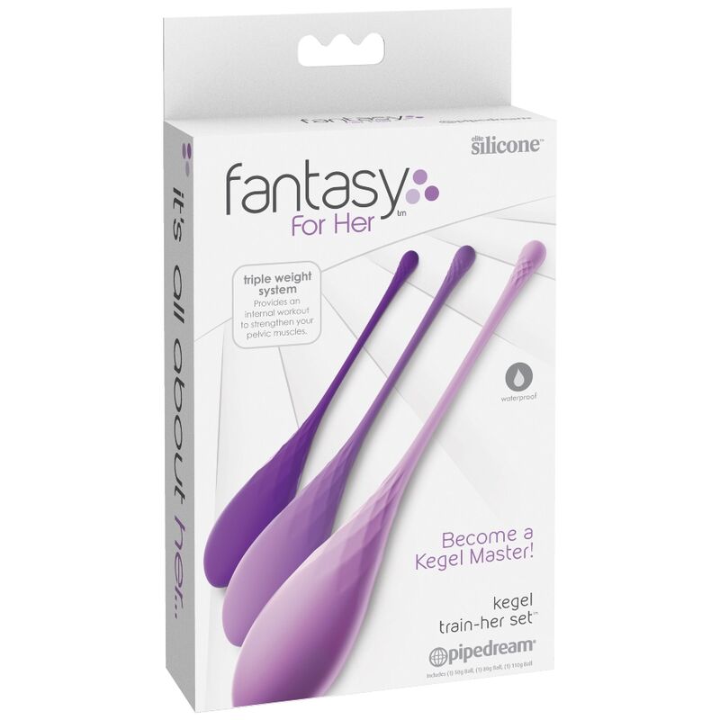 FANTASY FOR HER - CONJUNTO DE TREINAMENTO DE KEGEL - Infernum Store