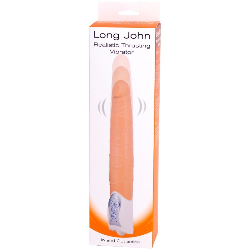 SEVEN CREATIONS - VIBRADOR UP&DOWN REALÍSTICO LONG JOHN - Infernum Store