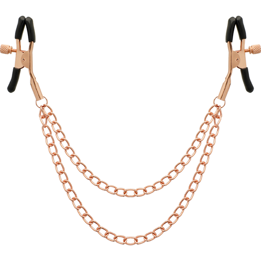 COQUETTE CHIC DESIRE - CLIPES DE BICOS DE METAL FANTASY COM CORRENTE