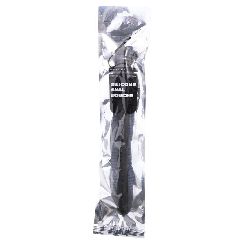 ALL BLACK - DUCHE ANAL DOBRVEL SILICONE 27 CM - Infernum Store