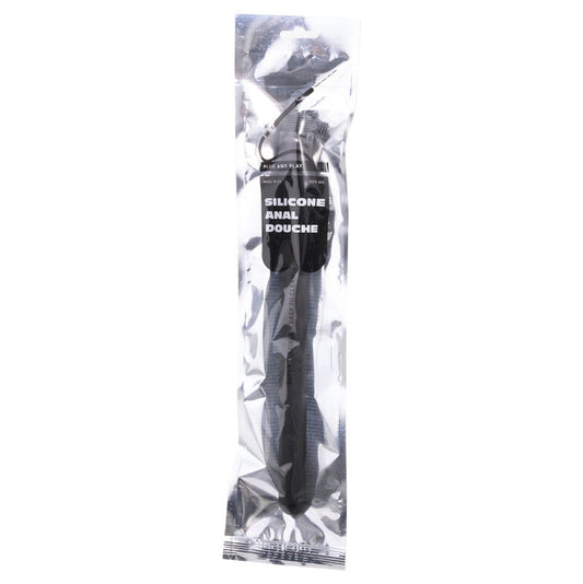 ALL BLACK - DUCHE ANAL DOBRVEL SILICONE 27 CM - Infernum Store