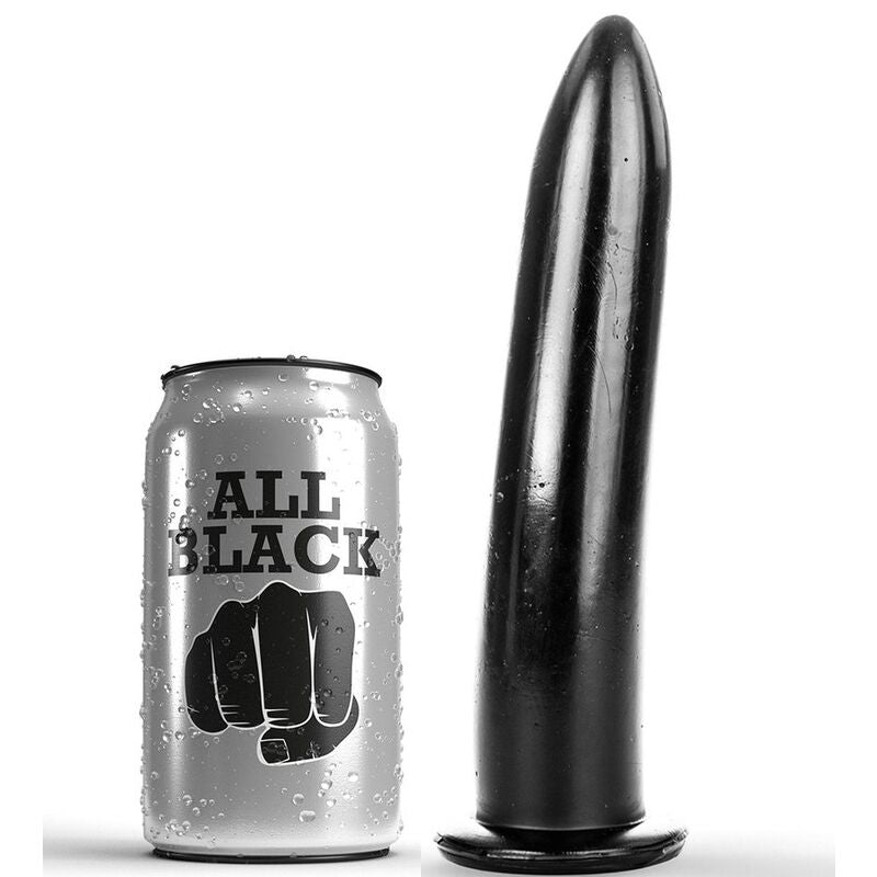 ALL BLACK - DILATOR ANAL Y VAGINAL 20 CM - Infernum Store