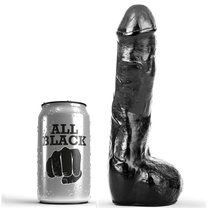 ALL BLACK - PENE REALISTIC ANAL 20 CM - Infernum Store
