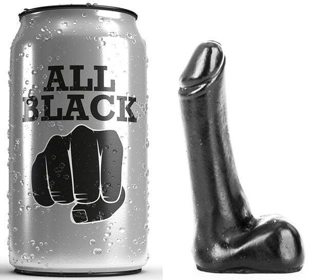 ALL BLACK - DILDO 9 CM - Infernum Store