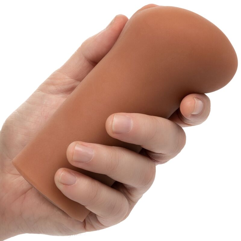 CALEXOTICS - BOUNDLESS VULVA STROKER PELE CARAMELO - Infernum Store