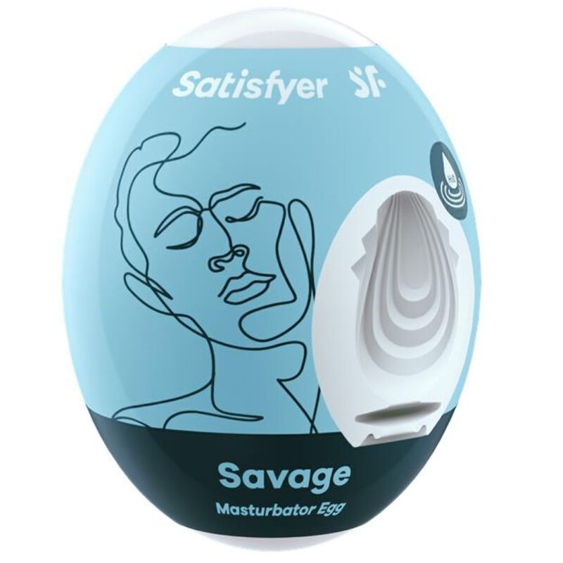 SATISFYER - SAVAGE MASTURBATOR EGG - Infernum Store