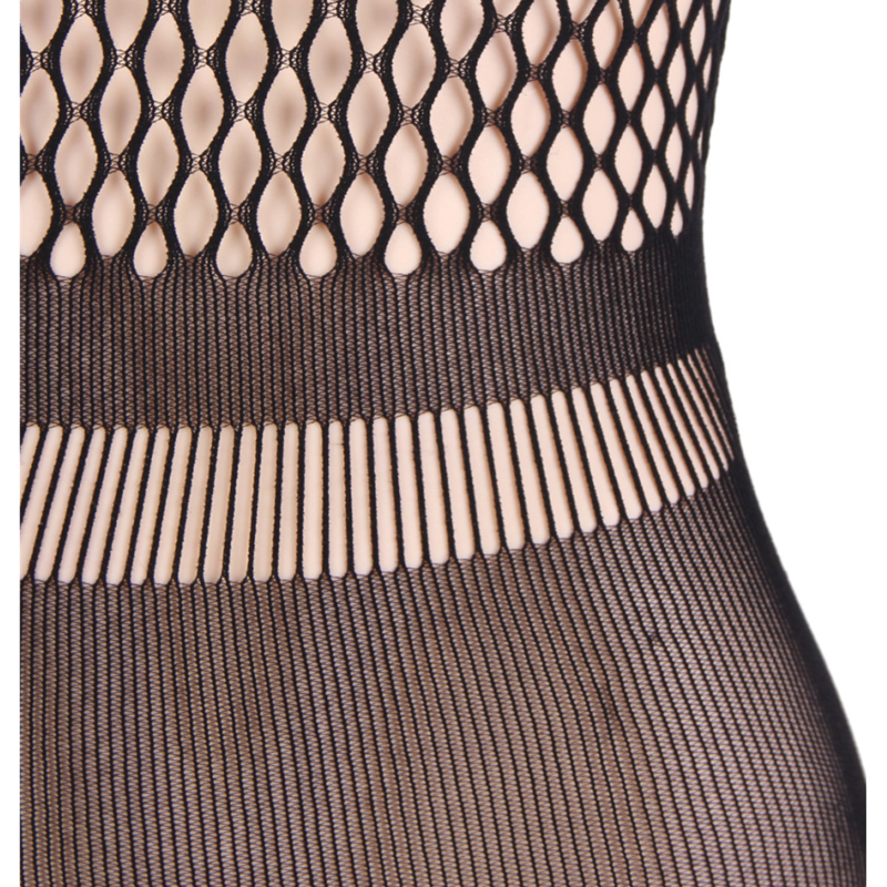 QUEEN LINGERIE - VESTIDO DE CORPO DE MANGA CURTA S/L - Infernum Store