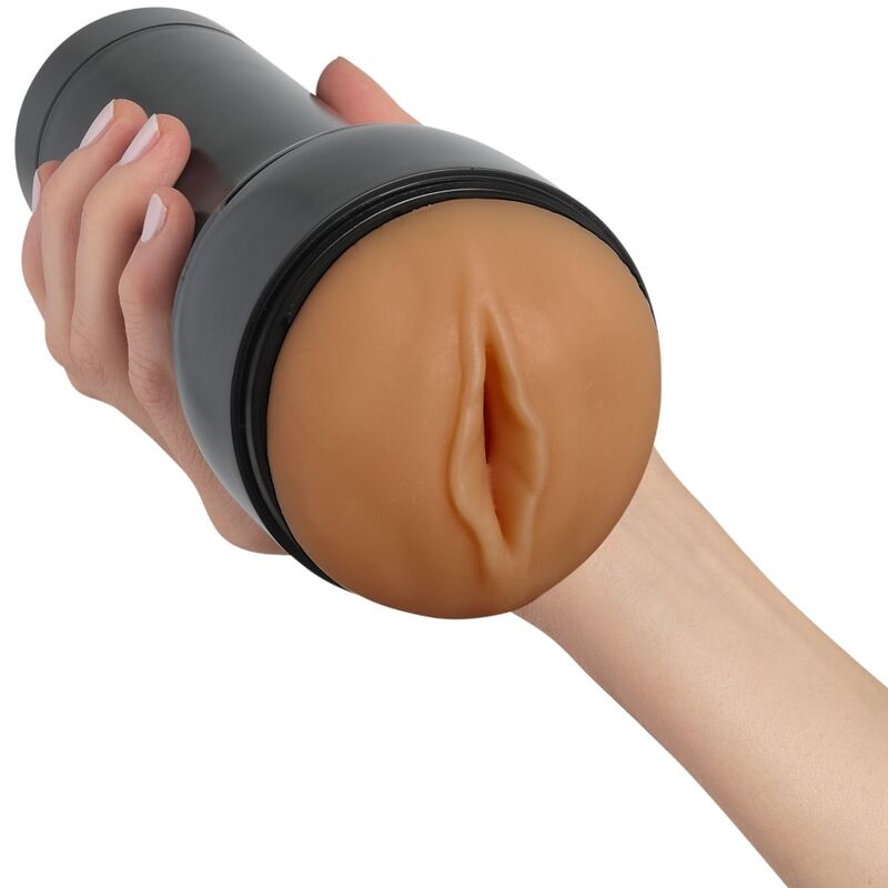 KIIROO - ESTIMULADOR MASTURBADOR FEEL STROKER - MARROM CLARO - Infernum Store