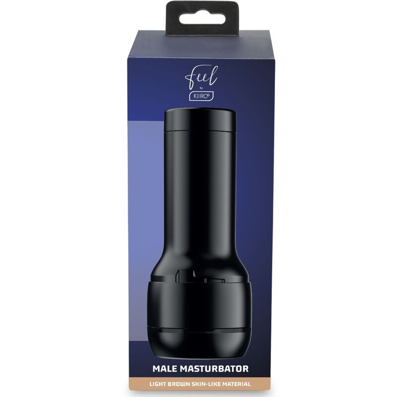 KIIROO - ESTIMULADOR MASTURBADOR FEEL STROKER - MARROM CLARO - Infernum Store