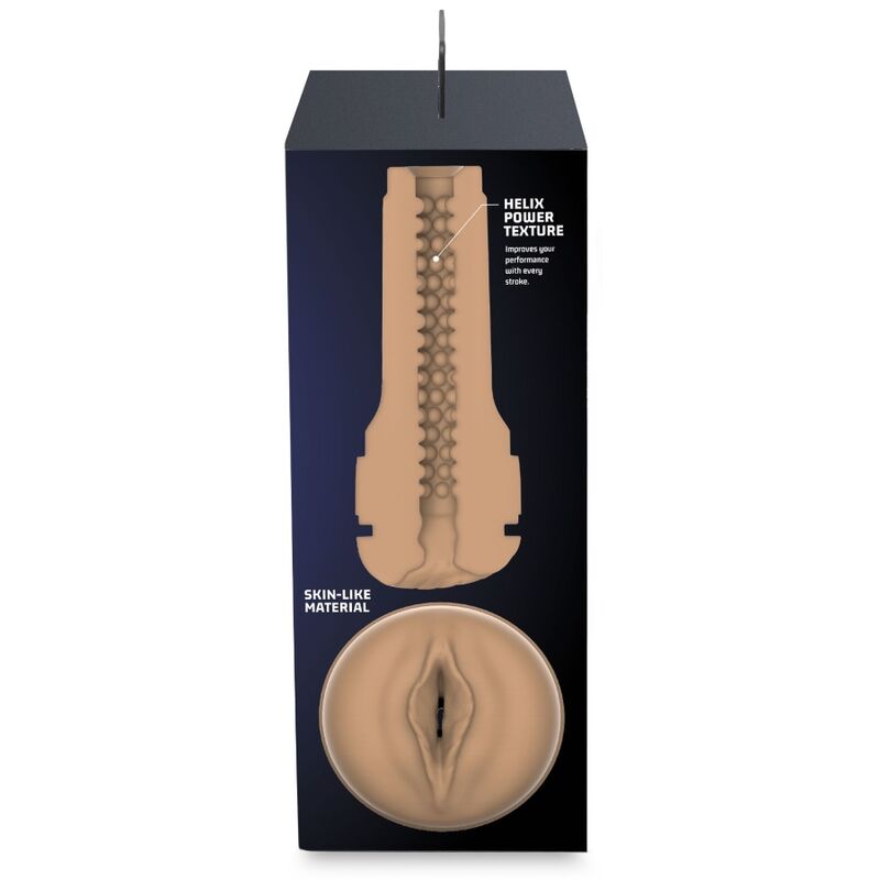 KIIROO - ESTIMULADOR MASTURBADOR FEEL STROKER - MARROM CLARO - Infernum Store
