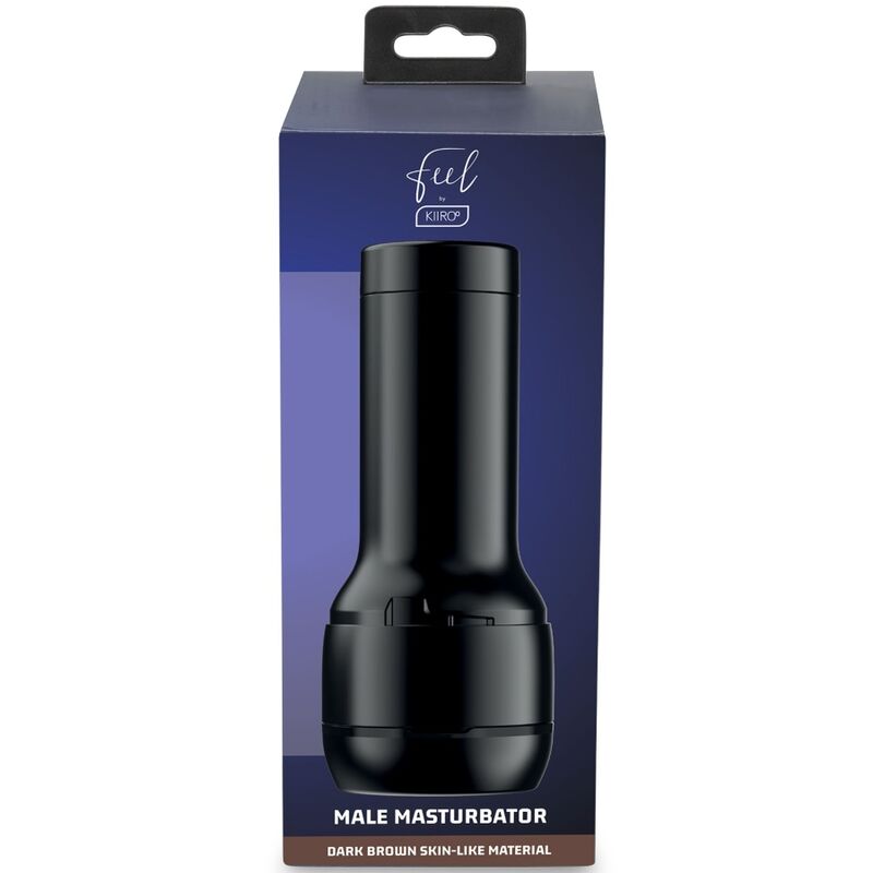 KIIROO - ESTIMULADOR MASTURBADOR FEEL STROKER - CASTANHO ESCURO - Infernum Store