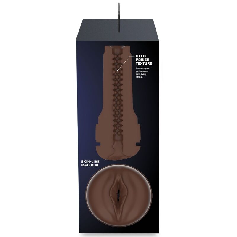 KIIROO - ESTIMULADOR MASTURBADOR FEEL STROKER - CASTANHO ESCURO - Infernum Store