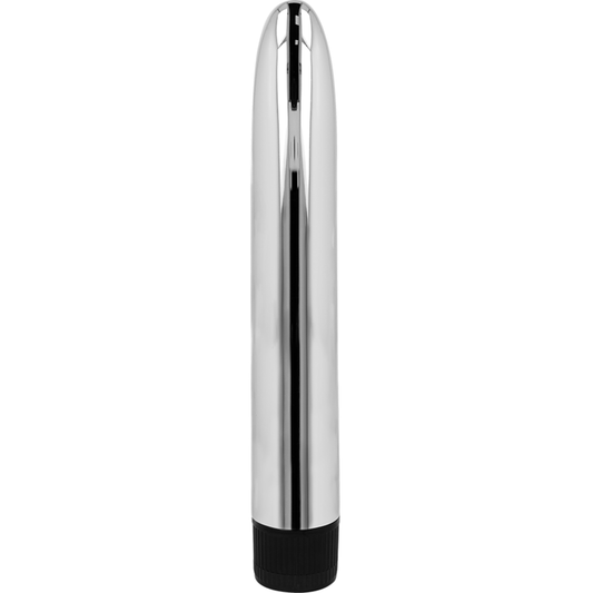 OHMAMA - CLASSIC SILVER VIBRATOR 17.5 CM - Infernum Store