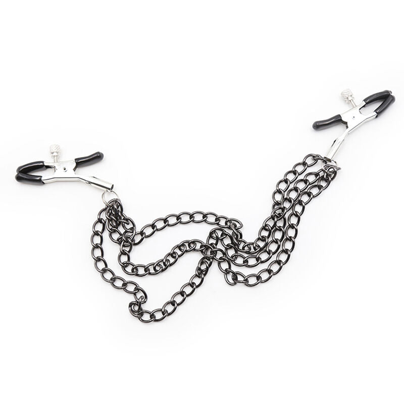 OHMAMA FETISH - PINÇAS PRETAS COM MULTI CORRENTES - Infernum Store