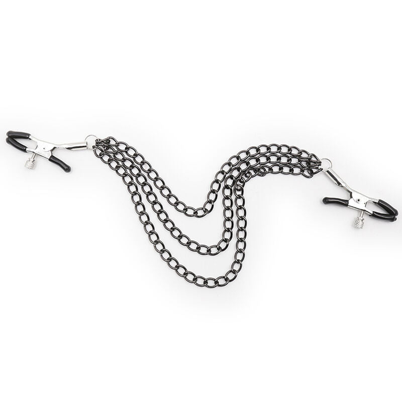 OHMAMA FETISH - PINÇAS PRETAS COM MULTI CORRENTES - Infernum Store