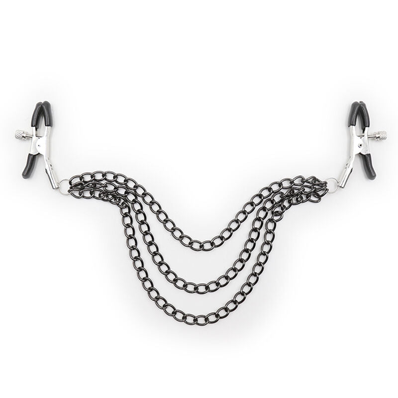 OHMAMA FETISH - PINÇAS PRETAS COM MULTI CORRENTES - Infernum Store