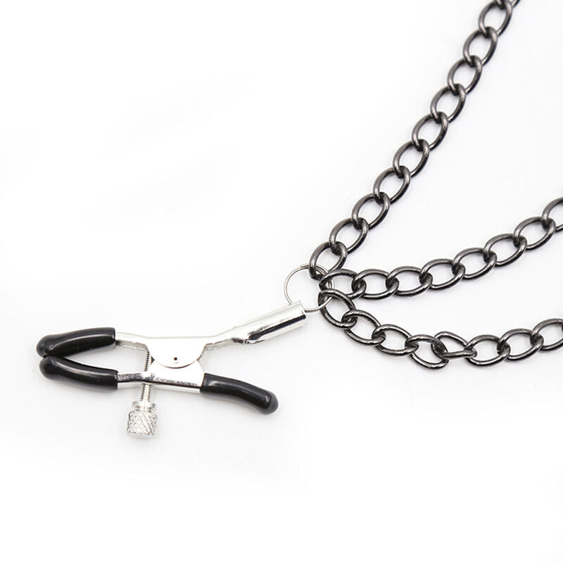 OHMAMA FETISH - PINÇAS PRETAS COM MULTI CORRENTES - Infernum Store
