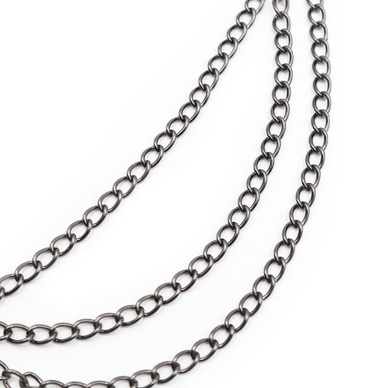 OHMAMA FETISH - PINÇAS PRETAS COM MULTI CORRENTES - Infernum Store