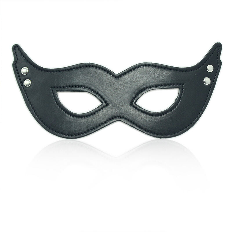 OHMAMA FETISH - MSCARA DE PU COM GRAMPES - Infernum Store