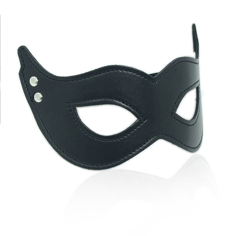 OHMAMA FETISH - MSCARA DE PU COM GRAMPES - Infernum Store