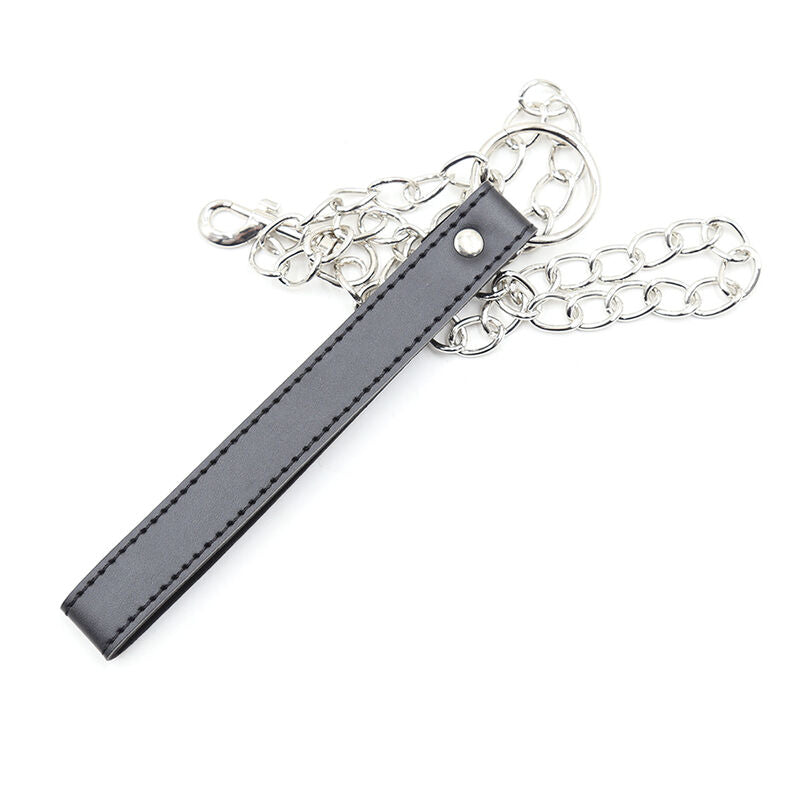 OHMAMA FETISH - COLAR DE SUBMISSÃO COM TRELA - Infernum Store