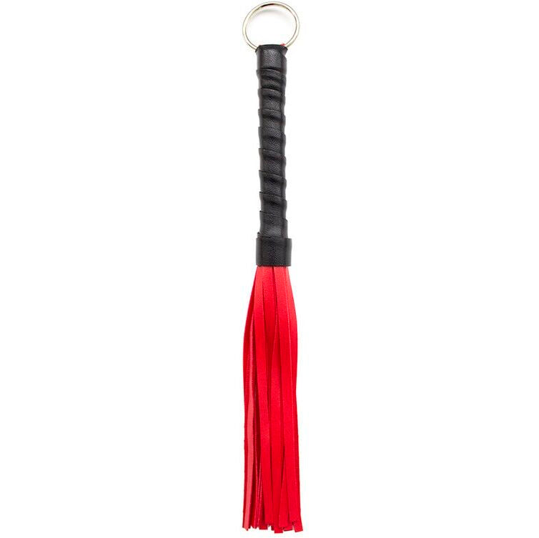 OHMAMA FETICHE - MINI CHICOTE BÁSICO VERMELHO - Infernum Store
