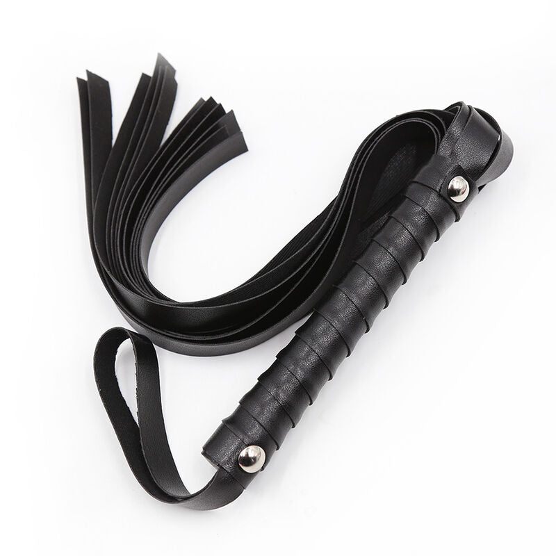 OHMAMA FETISH - CONJUNTO BONDAGE DE ALGEMAS, CHICOTE E MSCARA - Infernum Store