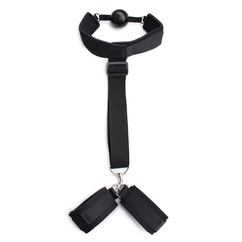 OHMAMA FETISH - MORDAÇA DE NEOPRENE COM ALGUMAS DE MÃO - Infernum Store