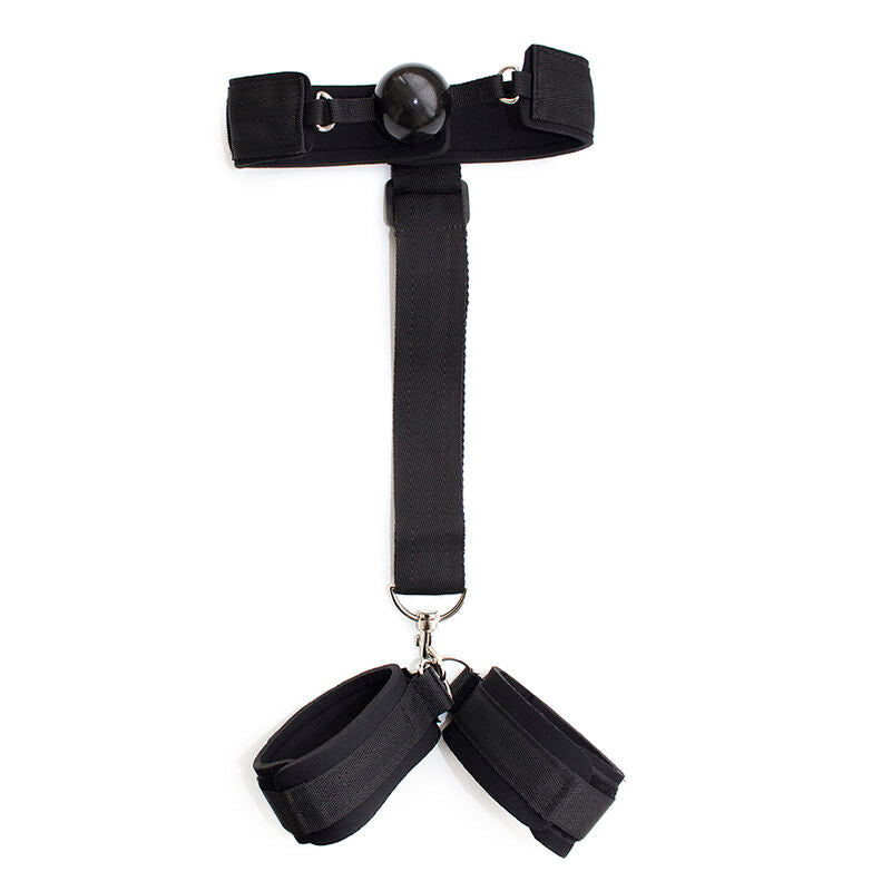 OHMAMA FETISH - MORDAÇA DE NEOPRENE COM ALGUMAS DE MÃO - Infernum Store