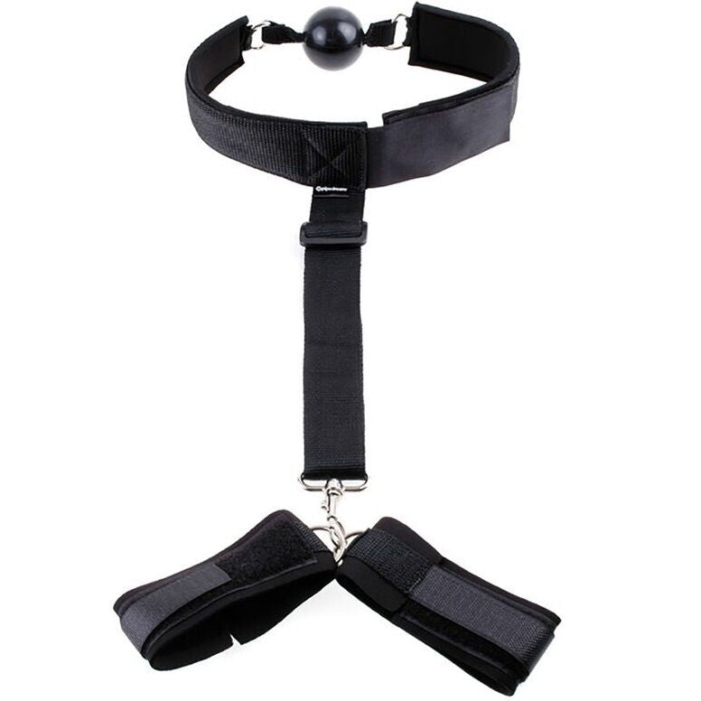 OHMAMA FETISH - MORDAÇA DE NEOPRENE COM ALGUMAS DE MÃO - Infernum Store