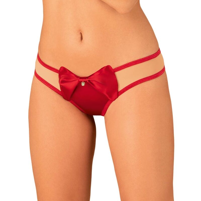 OBSESSIVE - TANGA RUBINESA S/M - Infernum Store