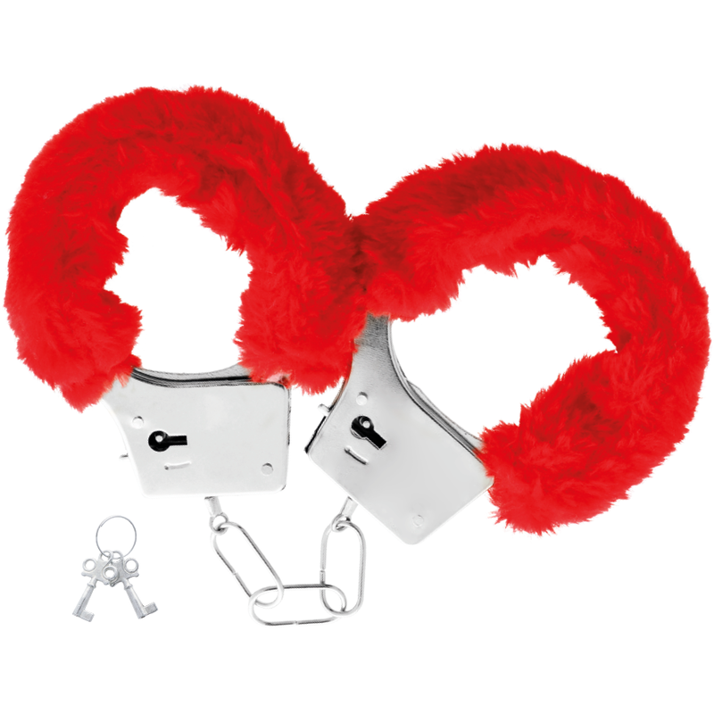 OHMAMA FETICHE FLURRY METAL PUNHOS - VERMELHO - Infernum Store