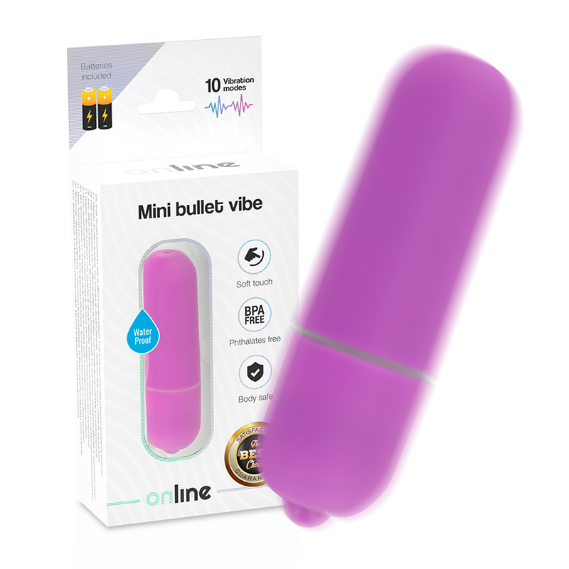 ONLINE - MINI BULLET VIBE PURPLE - Infernum Store