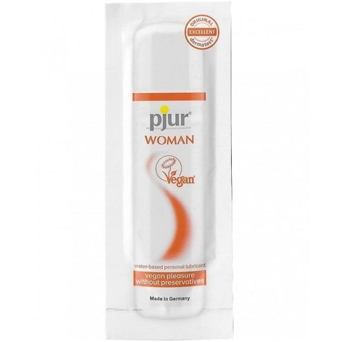PJUR - WOMAN VEGAN WATER-BASED LUBRICANT 2 ML - Infernum Store
