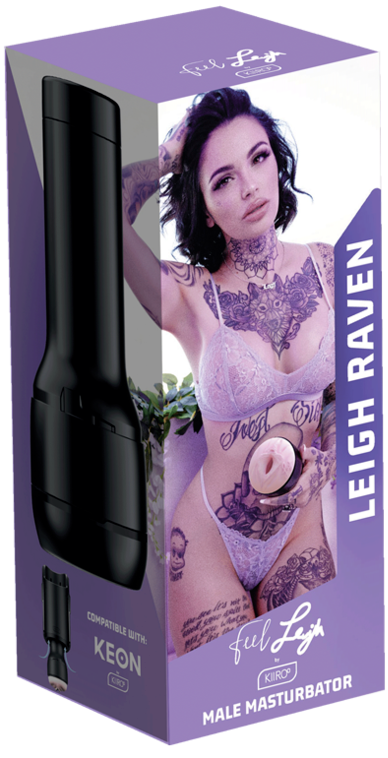 KIIROO - PACK KEON + FEEL LEIGH RAVEN + LUBRIFICANTE DE QUALIDADE AQUA 50 ML - Infernum Store