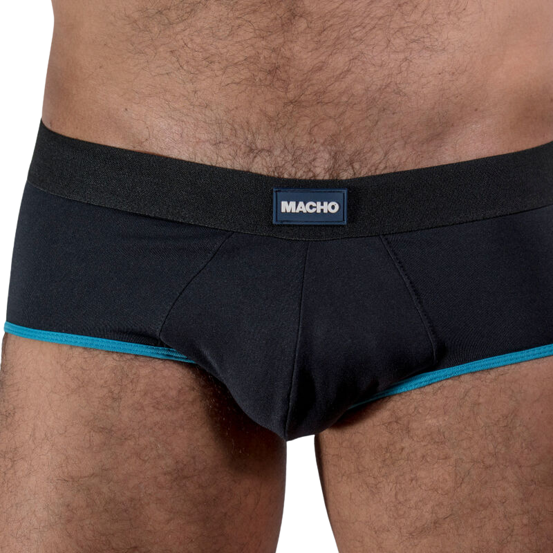 MACHO - MS24B BRIEF UNDERPANTS DARK BLUE S - Infernum Store