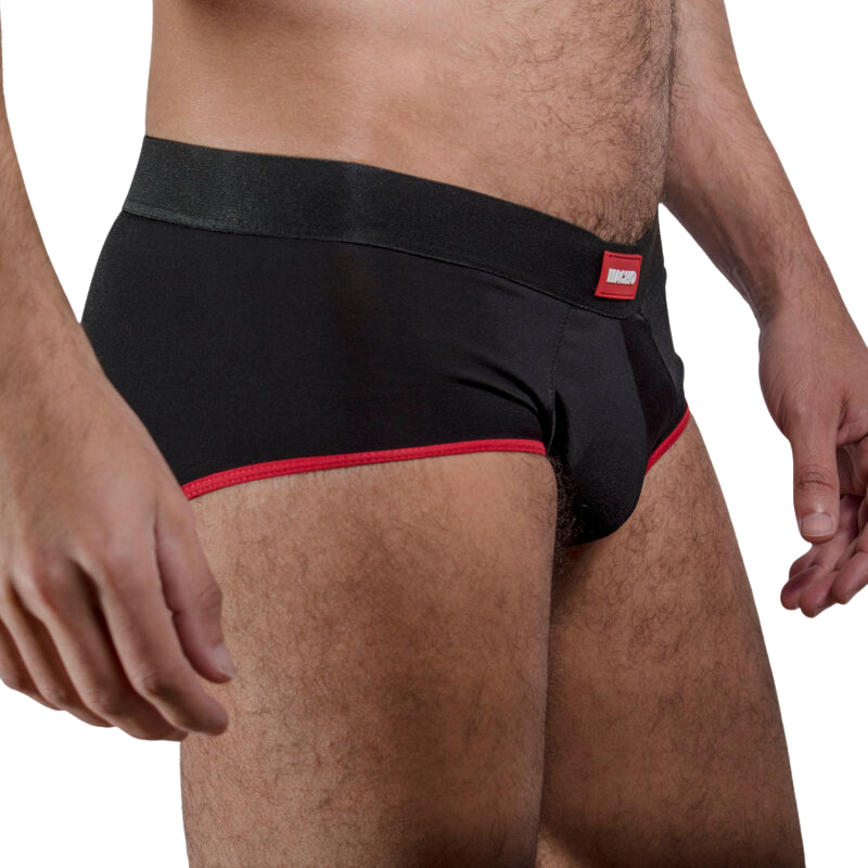 MACHO - MS24R UNDERPANTS BRIEF DARK RED S - Infernum Store